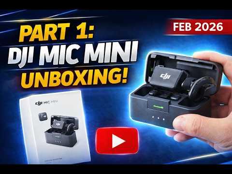 DJI Mic Mini Unboxing: Why I Chose It Over the Hollyland Lark A1