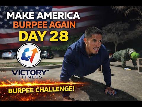 Make America Burpee Again: Day 28 Check-In