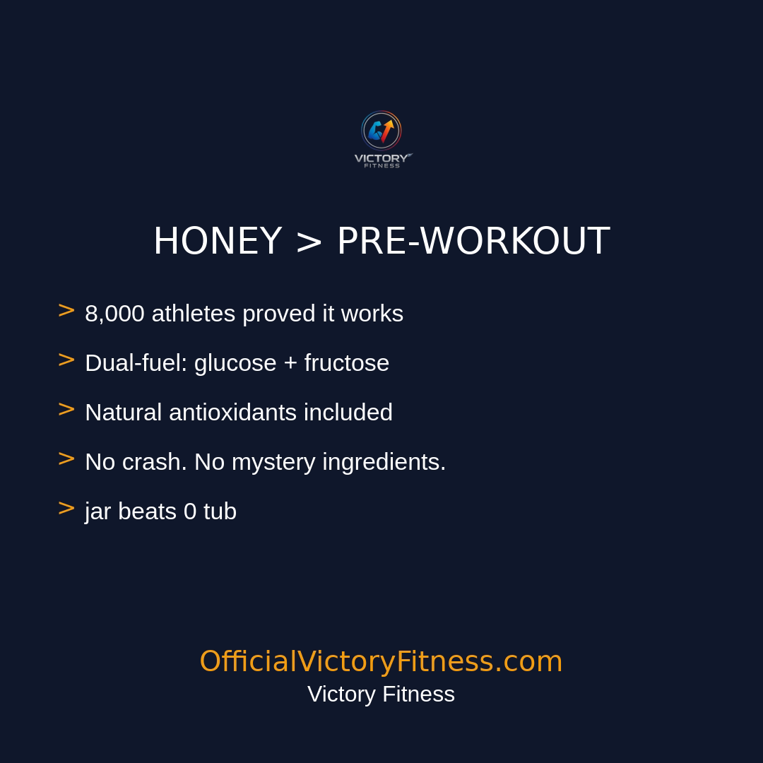 Ditch the Expensive Pre-Workout: Why Honey Is the Natural Energy Boost Your Workouts Have Been Missing